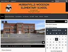 Tablet Screenshot of murrayville.jsd117.org